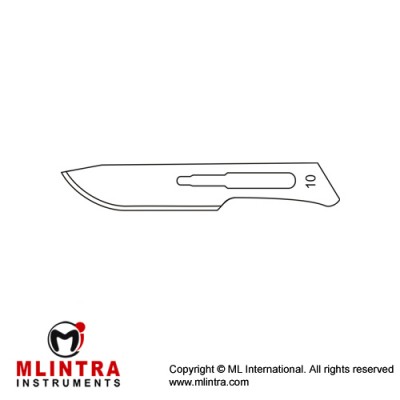 Scalpel Blade No. 10 Pack of 100 Stainless Steel, Scalpel Blade No. 10 Pack of 100 Stainless Steel,